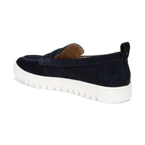 Vionic Women's Uptown Loafer Navy / White Suede Shoes